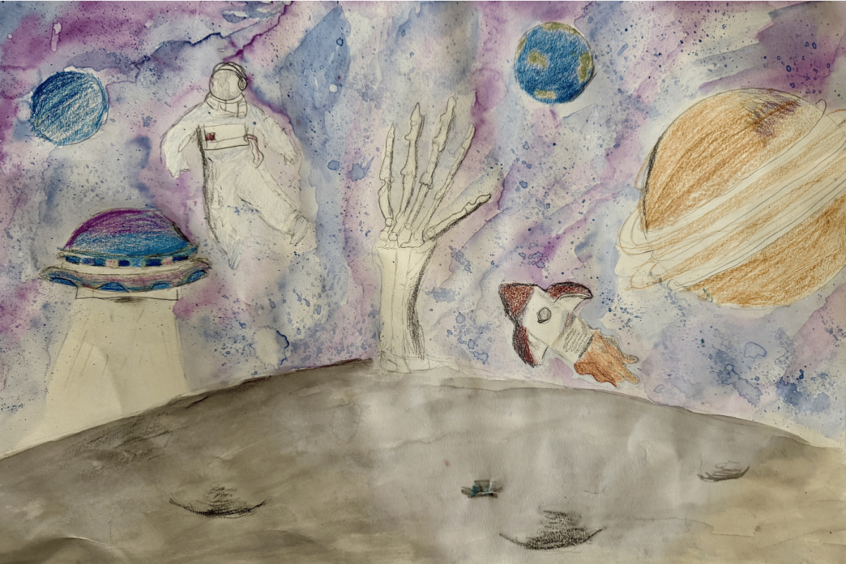 Work by the artist, Ava Snodgrass (courtesy of Lindy Christensen)