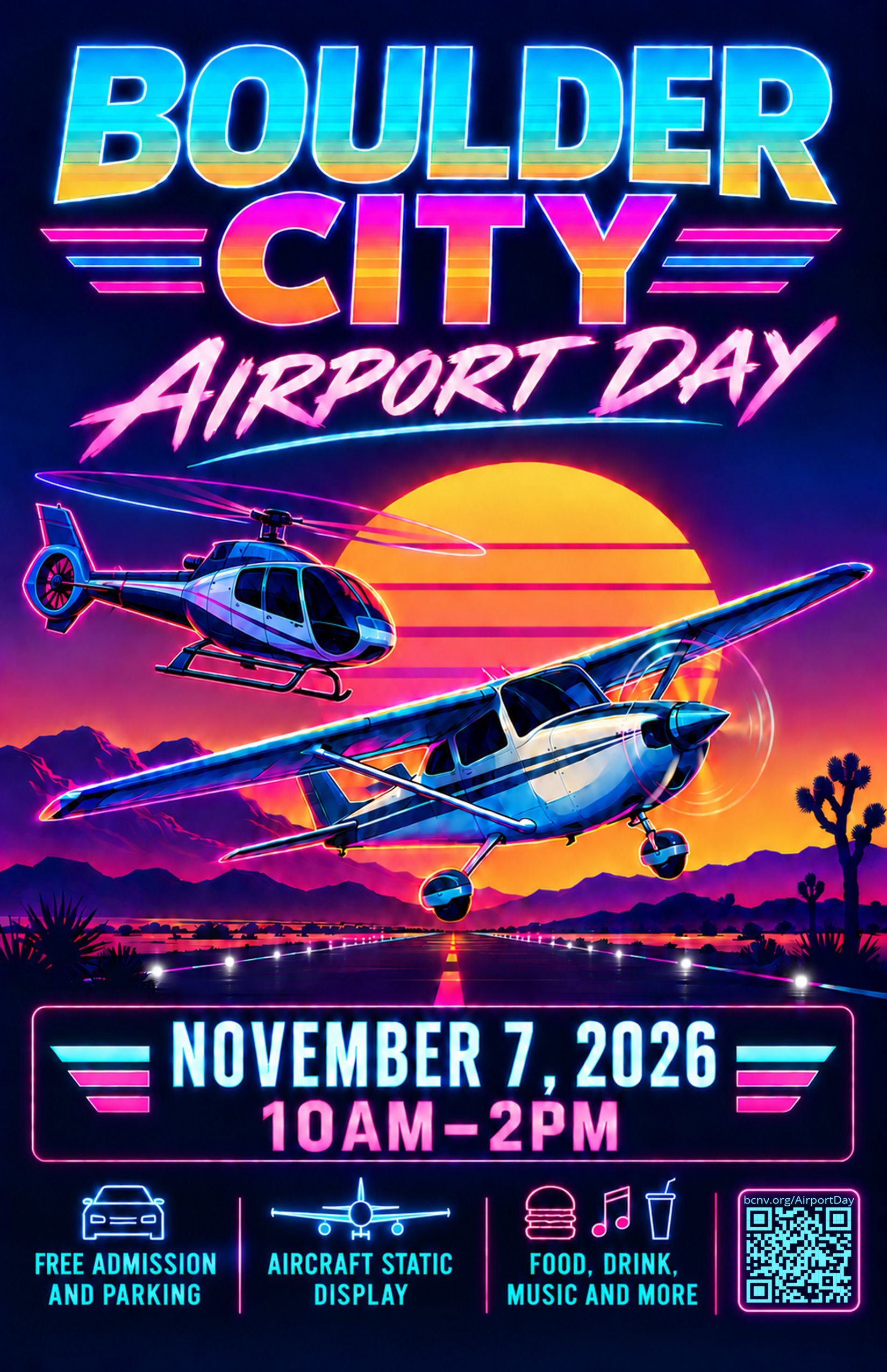 Boulder City Airport Day flyer