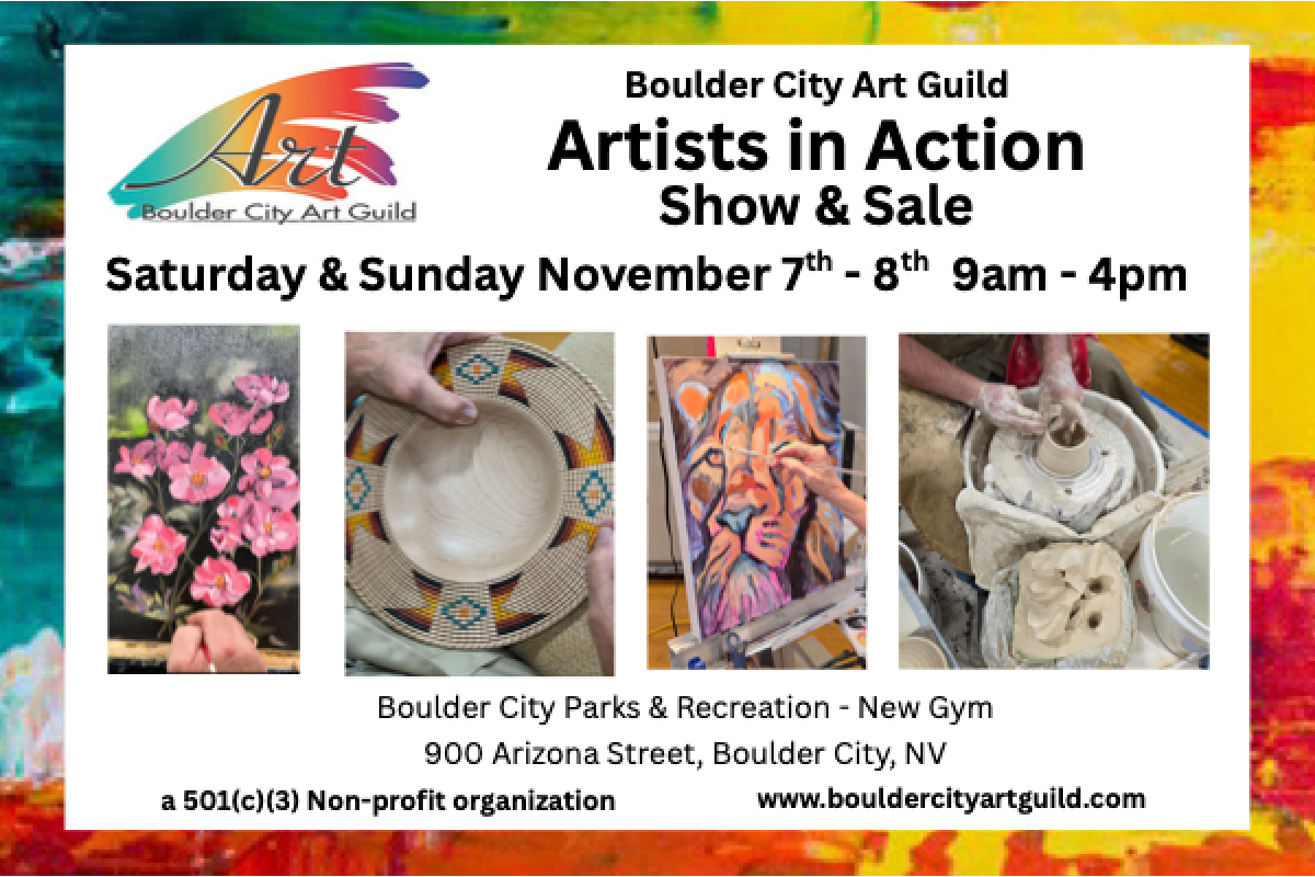 Come See Artists in Action November 7 and 8