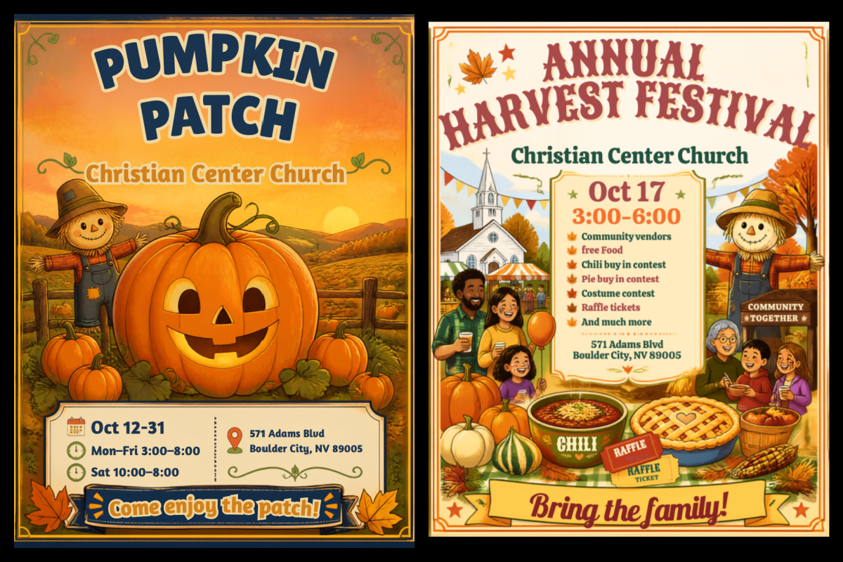Christian Center October Events