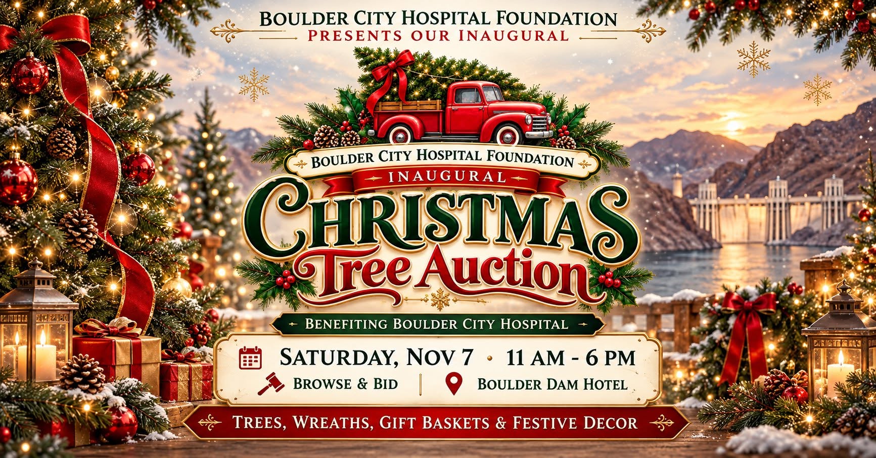 Boulder City Hospital Foundation Christmas Tree Auction